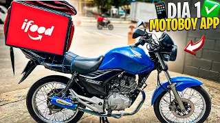 PRIMEIRO DIA SENDO MOTOBOY EM 2024 QUANTO GANHEI? 🤑