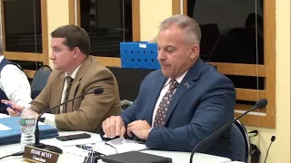 Phillipsburg town council meeting.9-17-18 Frank gives his speech.