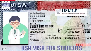 USA VISA PROCESS FOR USMLE | MEDICAL STUDENTS | RESIDENCY IN USA