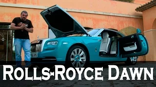 Rolls-Royce Dawn (Роллс-Ройс Дон),  кабриолет. Обзор, тест-драйв #СТОК №9