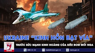 Su-34 Nga rải siêu bom mới mạnh gấp 3 lần xuống Kharkov, phòng không Ukraine “kinh hồn bạt vía”