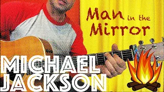 Guitar Lesson: How To Play Michael Jackson's Man in the Mirror - Campfire Edition!