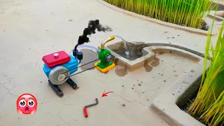 diy tractor disel engine water pump| tractor wala |@sunfarming7533 @sanocreator