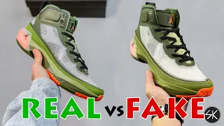 AIR JORDAN 37 Undefeated REAL VS FAKE