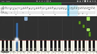 Vangelis - Chariots Of Fire - Piano tutorial and cover (Sheets + MIDI)