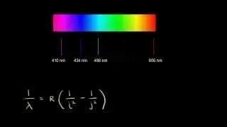 Emission spectrum of hydrogen | Chemistry | Khan Academy