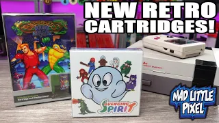 NEW Retro NES & Game Boy Cartridges UNBOXED & Played! BattleToads Double Dragon & Avenging Spirit!