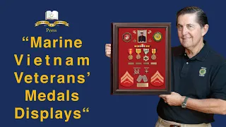 Marine Vietnam Veterans' Awards, Medals, Ribbons, Unit Awards, Insignia & Patches are displayed.