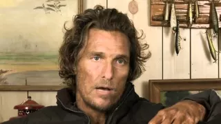 Matthew McConaughey talks about shooting for 'Mud'