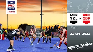 FIH Hockey Pro League 2022-23: New Zealand vs Great Britain (Women, Game 1) - Highlights