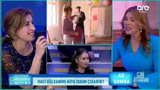 Gülxanım studiyanı tərk etdi