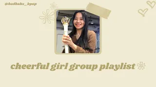 cheerful girl group playlist pt 1 ❀  ~ happy / dance kpop playlist ♡