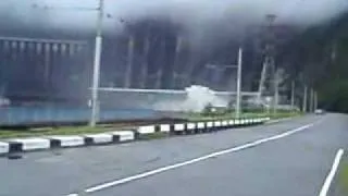 Момент аварии на Саяно-Шушенской ГЭС