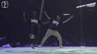 Hip-Hop Quarter Final - Juste Debout 2019 - Mel's & Lindsay vs Zyko & Dykens (Sarcellite)