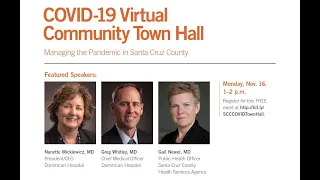 COVID-19 Virtual Community Town Hall Recording 11.16.20