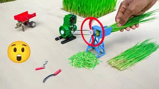 diy tractor top most creative science project | mini tractor #1 #farming