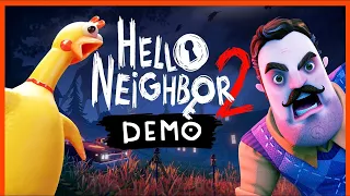 Прохождение демоверсии Hello Neighbor 2 (Привет сосед 2) — Без комментариев