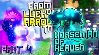 [YBA] TRADING UP TO THE HORSEMAN OF HEAVEN | Part 4 | The grind is devious