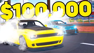 Building the BEST CAR with $100,000 in Drive World! (Feat. @Mattyz)