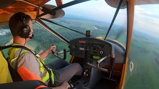 первый самостоятельный полёт Аэропракт а-22 Аэродром Мочище. First solo flight