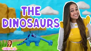 The Dinosaurs (Wheels On The Bus) | Fun Kids Songs & Nursery Rhymes | Ms Moni