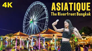 Asiatique The Riverfront: A Majestic 4K Walking Tour Through Bangkok's Riverside Wonderland!