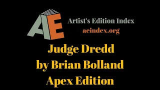 Judge Dredd by Brian Bolland Apex Edition (flip through)
