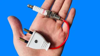 How to Make a Simple Spark Plug Welding Machine at Home! Breakthrough invention