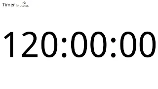 120 Hour Countdown Timer