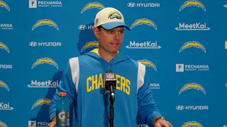 Brandon Staley Postgame Press Conference vs Jaguars | LA Chargers