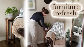 Furniture Refresh | Staining & Updating pieces in my Office