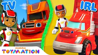 Big Rig Blaze To The Rescue! | Blaze and the Monster Machines Toys | Toymation