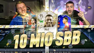 FIFA 22: 10 MIO COINS Squad Builder Battle vs WAKEZ 😱🔥