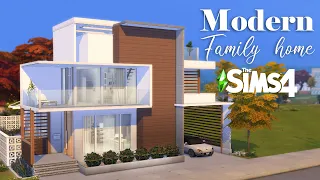 MODERN Family Home 🏡 | Stop Motion build | The Sims 4 | NO CC