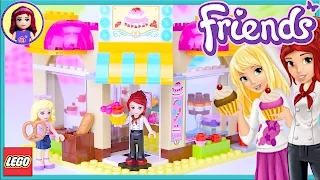 LEGO Friends Downtown Bakery Review Build Silly Play - Kids Toys