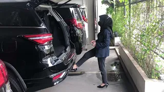 Tutorial cara membuka bagasi fortuner GR dengan menggunakan kick sensor