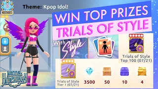 How to Play Trials of Style and WIN TOP TIER PRIZES on Hotel Hideaway! With Style