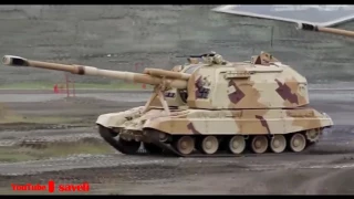 Russian Military Tank Exercise