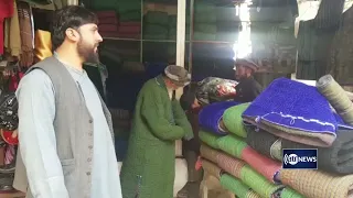 As winter approaches, demand for Chapan increases in Takhar | بازار گرم چپن فروش ها در تخار