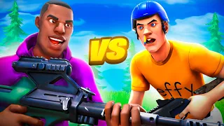 Jeffy Vs Tyrone In Fortnite... (HE RAGED!)