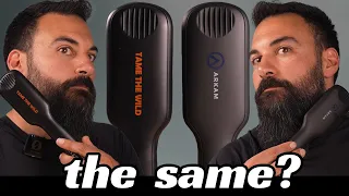 2024 Beard Straightener Review: Tame the Wild vs Arkam vs Wild Willies – Straight Beard Style!