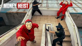 Money Heist Parkour vs POLICE Escape Chase || ''THE TRAP'' (Epic Live Action POV) 1.0
