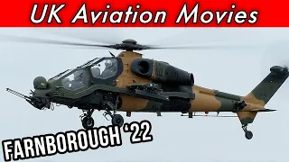 TAI/AgustaWestland T129 ATAK demo - Farnborough 2022 [4K]