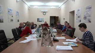 29 11 2019 Голова Держ  космічного агентства   Співбесіда Гронь