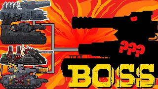 ⚔️ TANK BOSS: Hybrid vs Morgan/ Ratte/ Morok/ Atomic ⚔️ | Tank Battle Royale - Мультики про танки