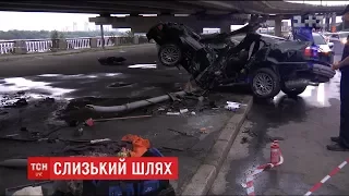 На естакаді біля столичного мосту Метро сталася жахлива ДТП