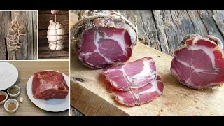 How to MAKE, CURE and AGE ITALIAN CAPICOLA at home