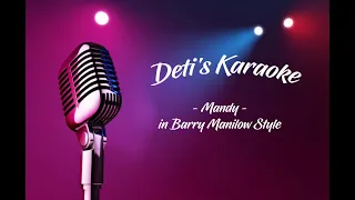 Mandy * Barry Manilow * Karaoke