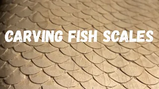 How to Carve Realistic Scales with a knife