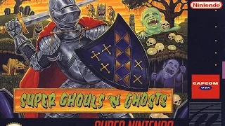 SNES Super Ghouls 'n Ghosts Video Walkthrough